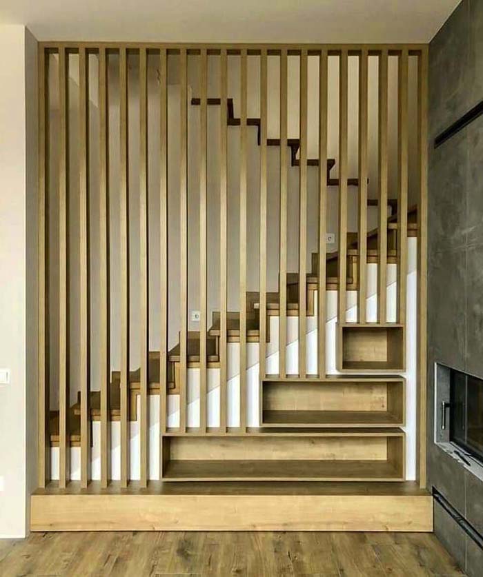 Lam gỗ phòng khách đẹp